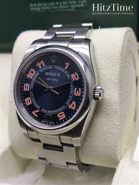rolex oyster air king 114200